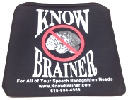 KnowBrainer Zippered Headset Microphone Bag